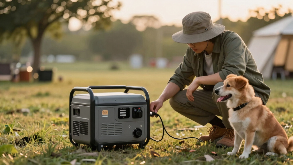 best quiet inverter generator for pet-friendly camping