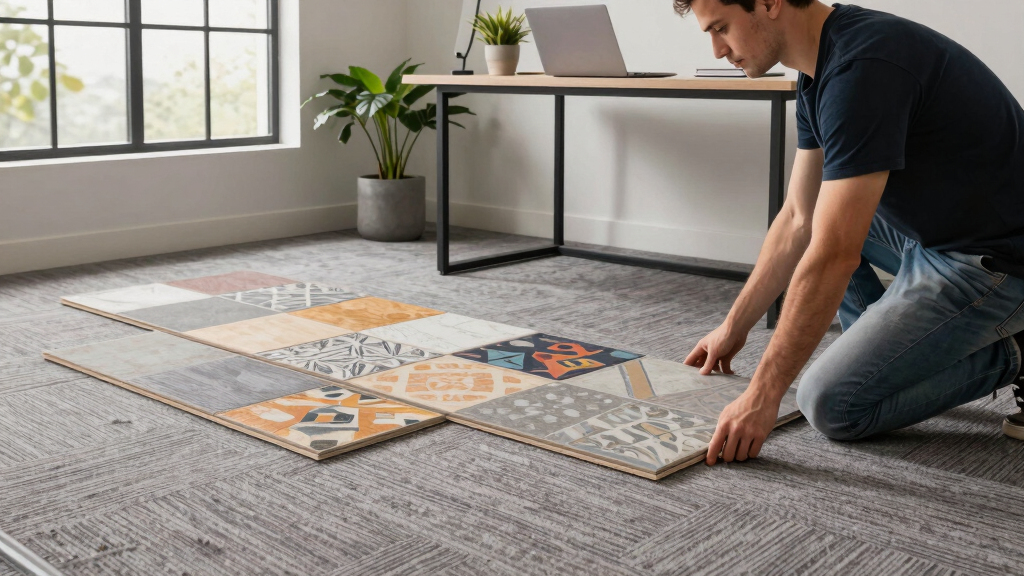 best commercial carpet tiles for home offices