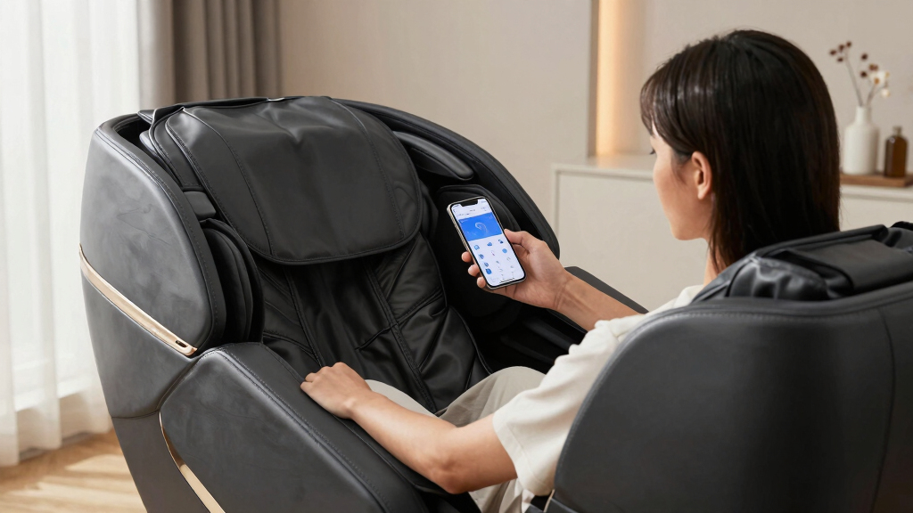 best high end massage chair with app presets