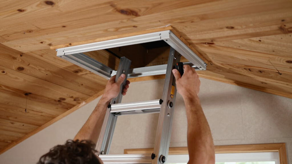best retractable attic stair aluminum