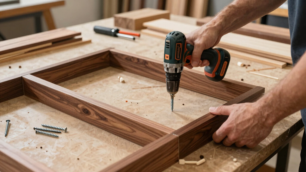 best walnut bed frame king
