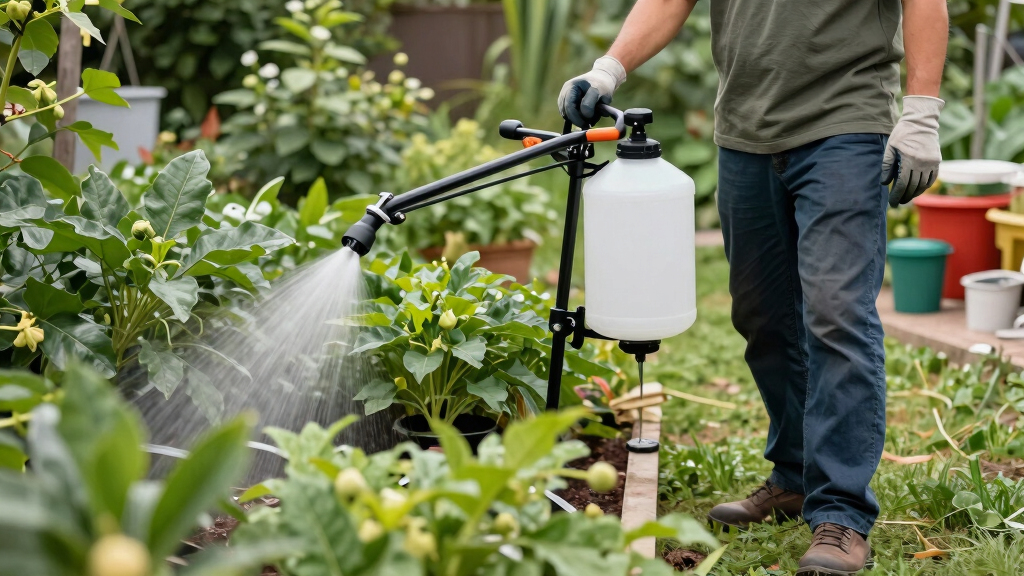 best skid sprayer for UTV garden work
