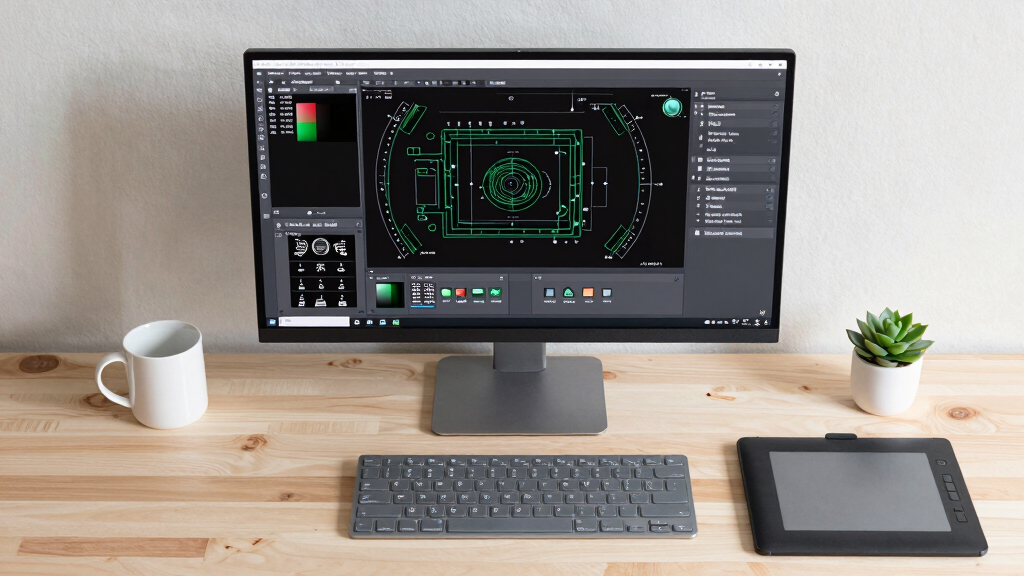 best professional 4K CAD monitor for small design studios