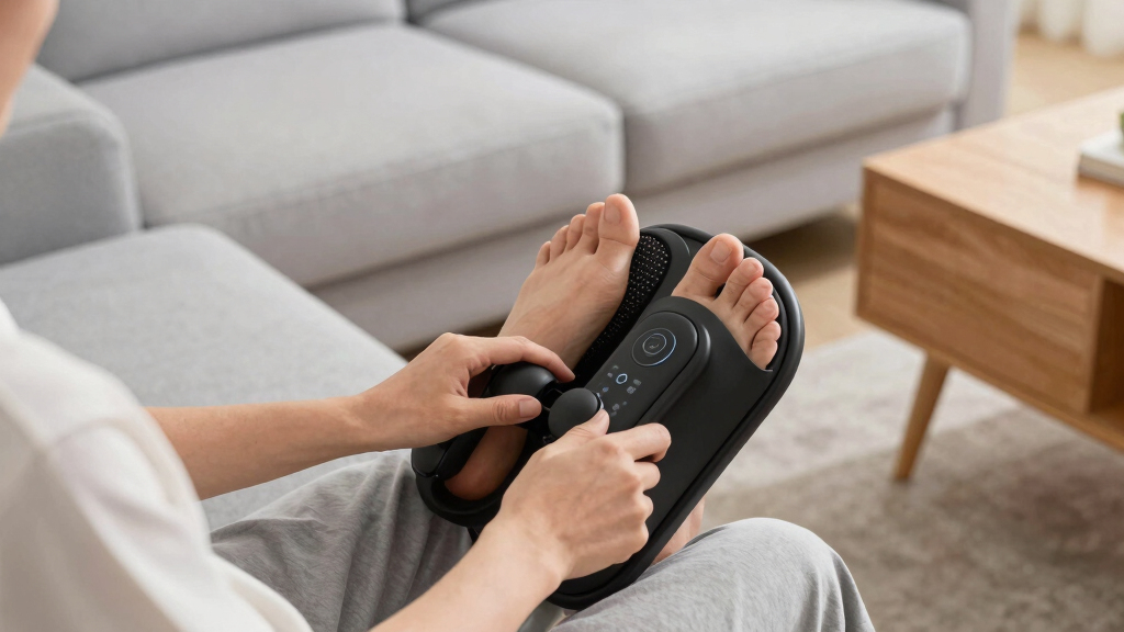 best foot massager with heat and compression