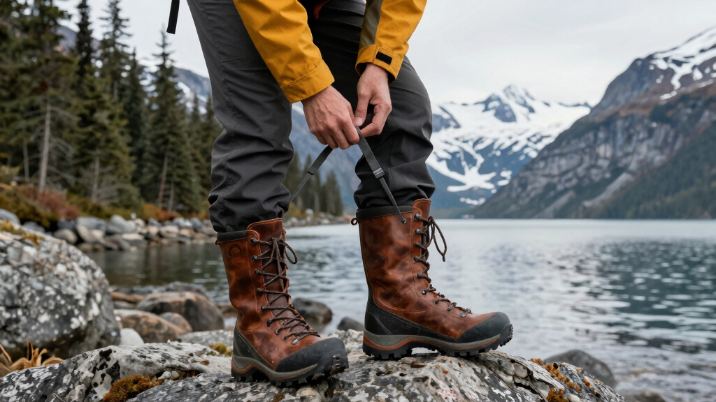 best premium hiking boots for Alaska cruises