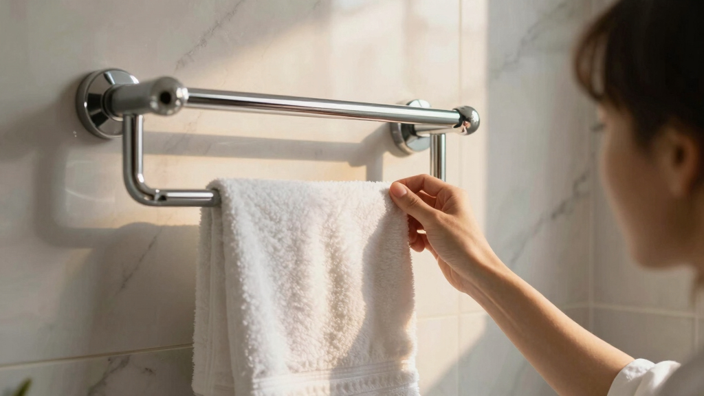 best heated towel rack wall mounted
