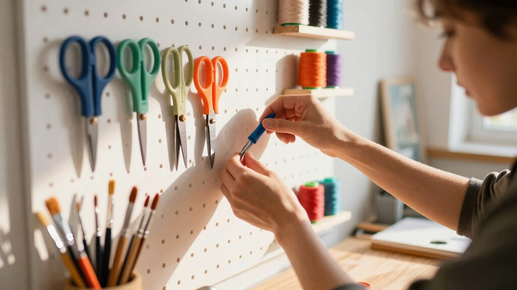 best pegboard wall system for craft tools