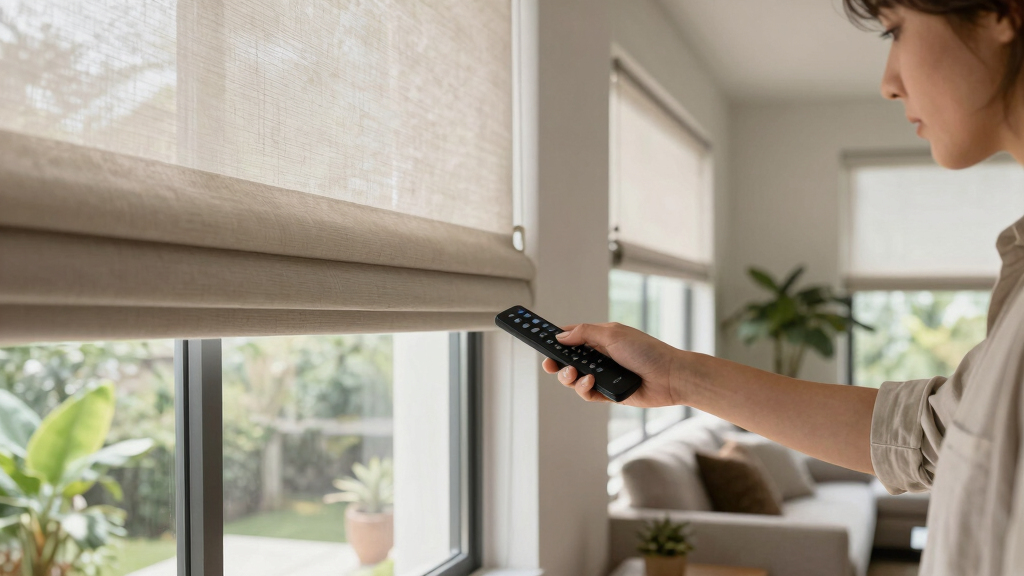 best motorized shades for large windows