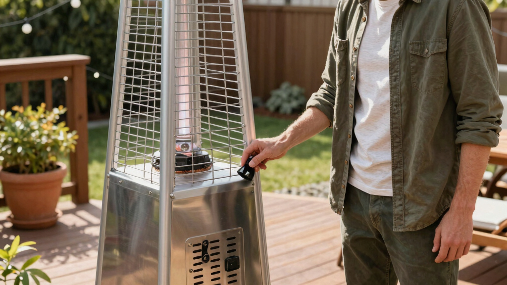 best propane patio heater tall