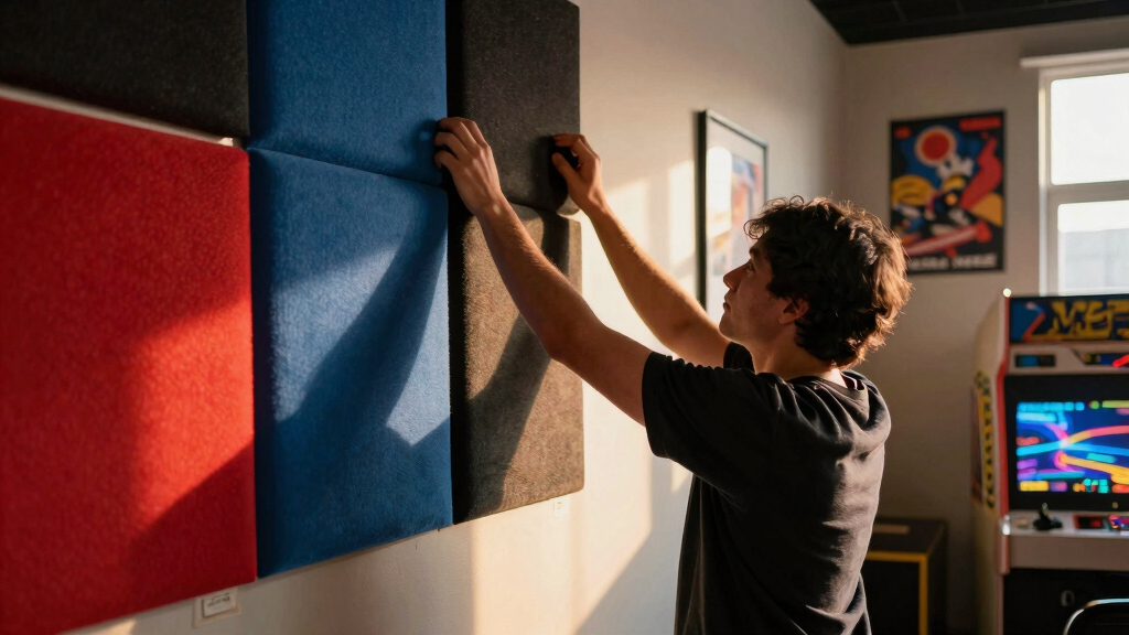 best acoustic panels for arcade rooms