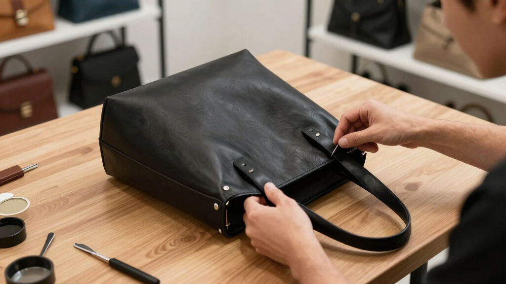 best leather tote bags for work amazon