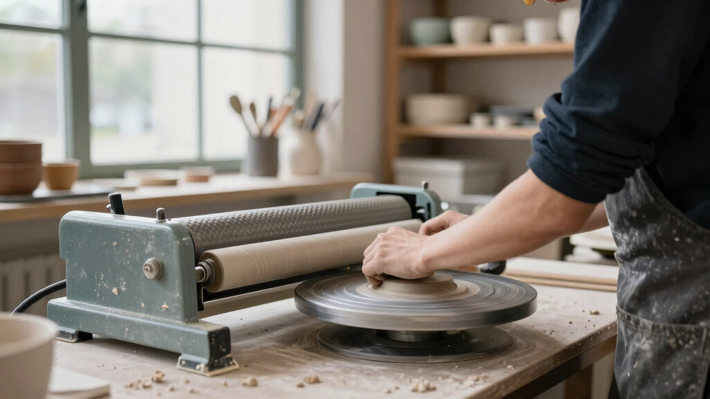 best slab roller for pottery studio