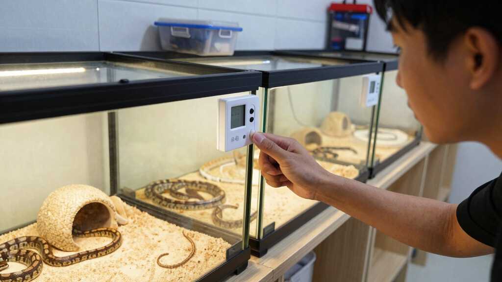 best snake racks with thermostats