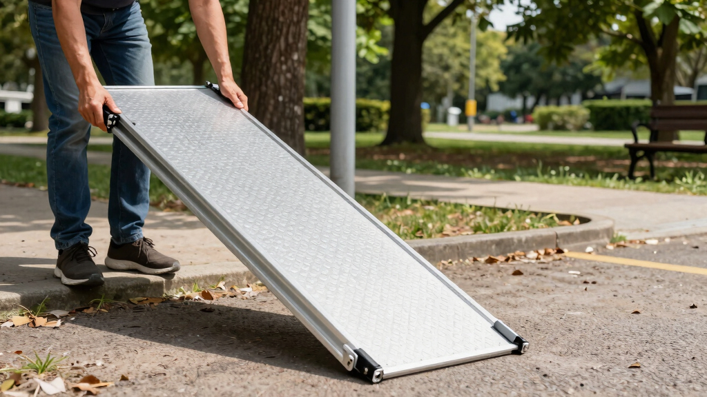 best portable wheelchair ramps heavy duty