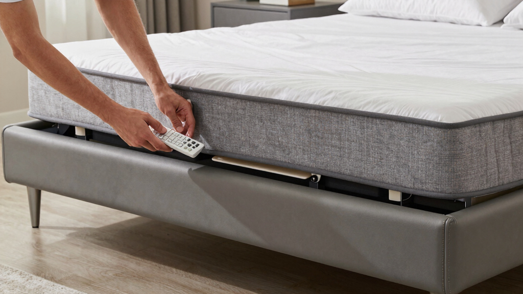best adjustable bed base with lumbar support