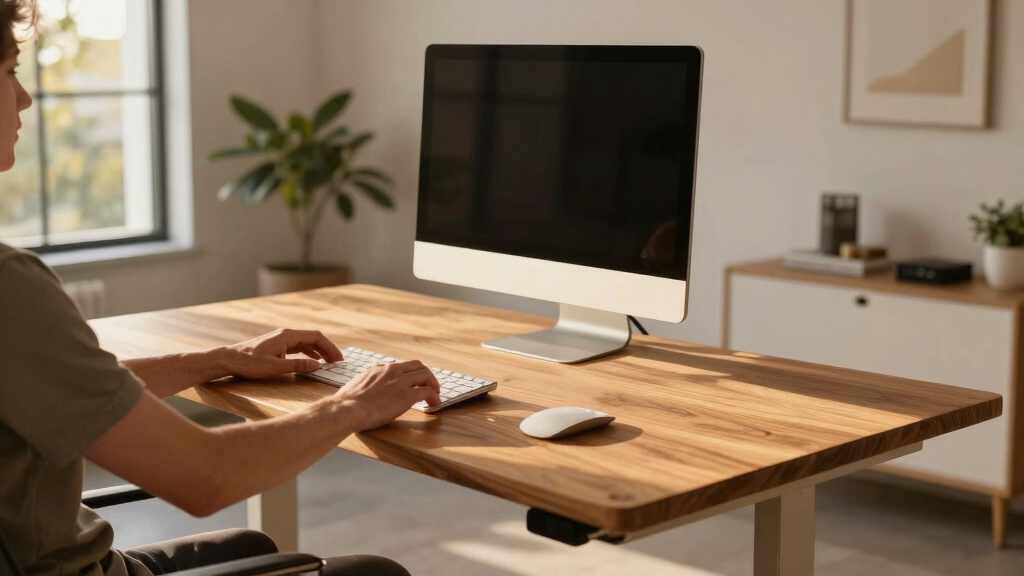 best solid wood standing desks
