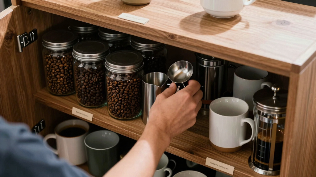 best storage cabinet for coffee gear