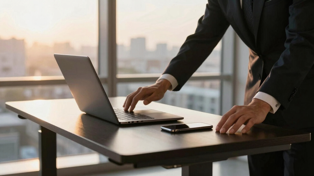 best height adjustable desk for enrolled agents