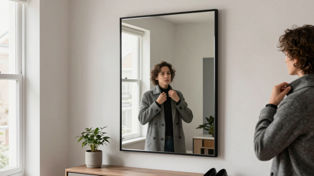 best wall mirrors for entryways amazon