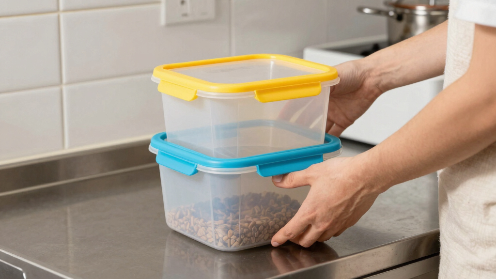 best airtight pet food bins stackable