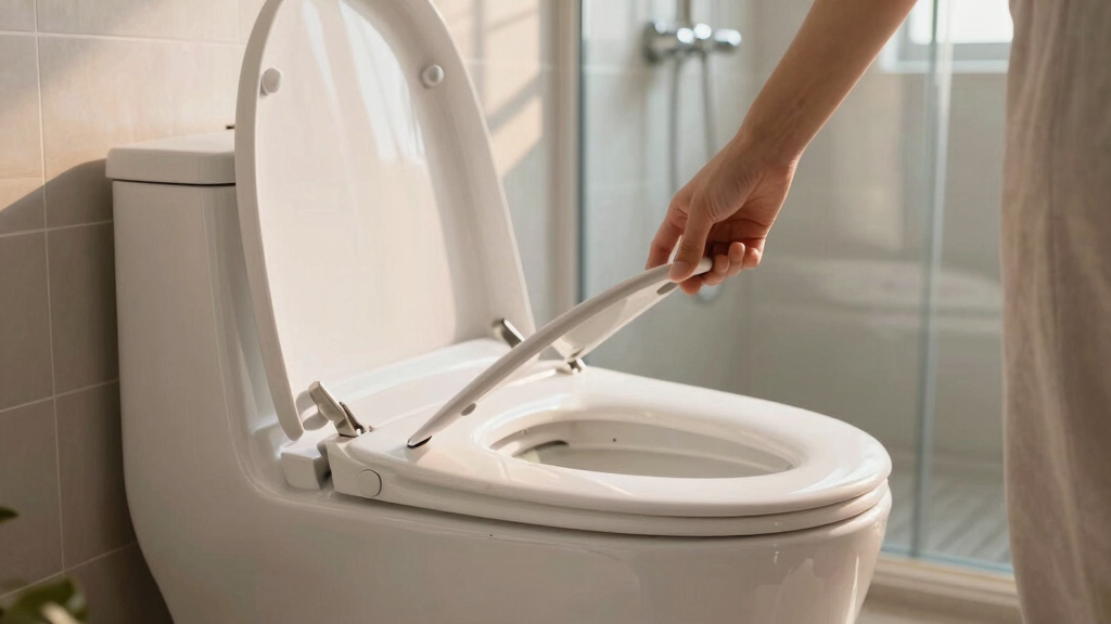 best smart toilet with auto open lid