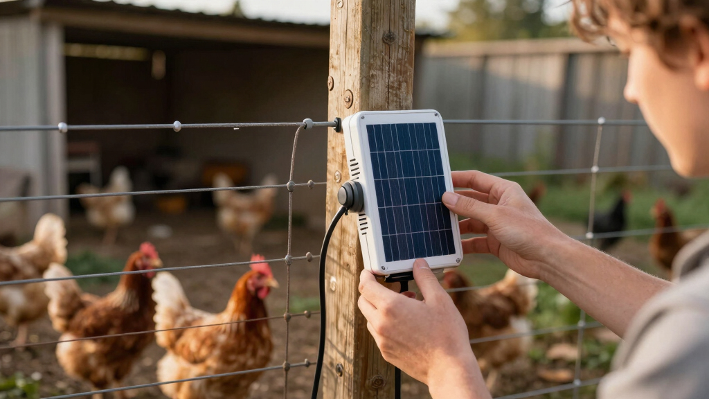 best solar fence charger for chicken coop