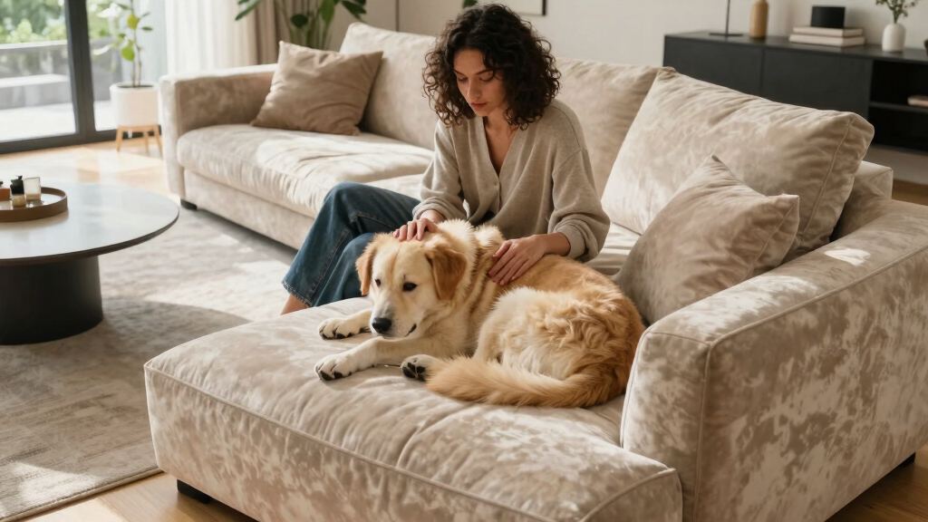 best luxury dog couch for large breeds