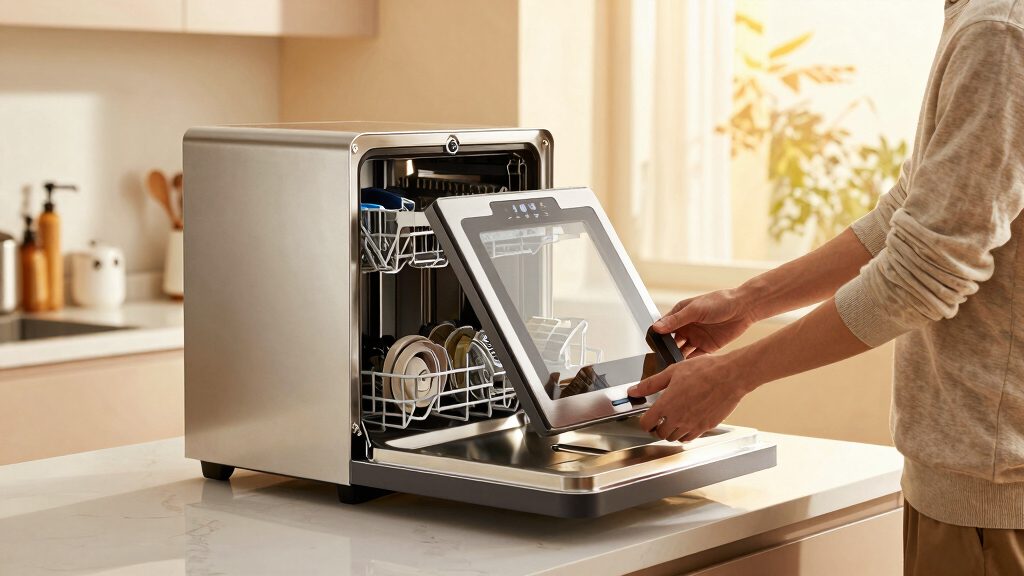 best portable dishwasher countertop high end