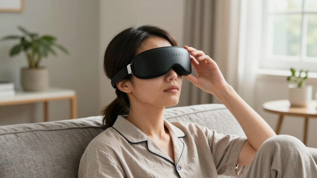 best cooling eye massager device