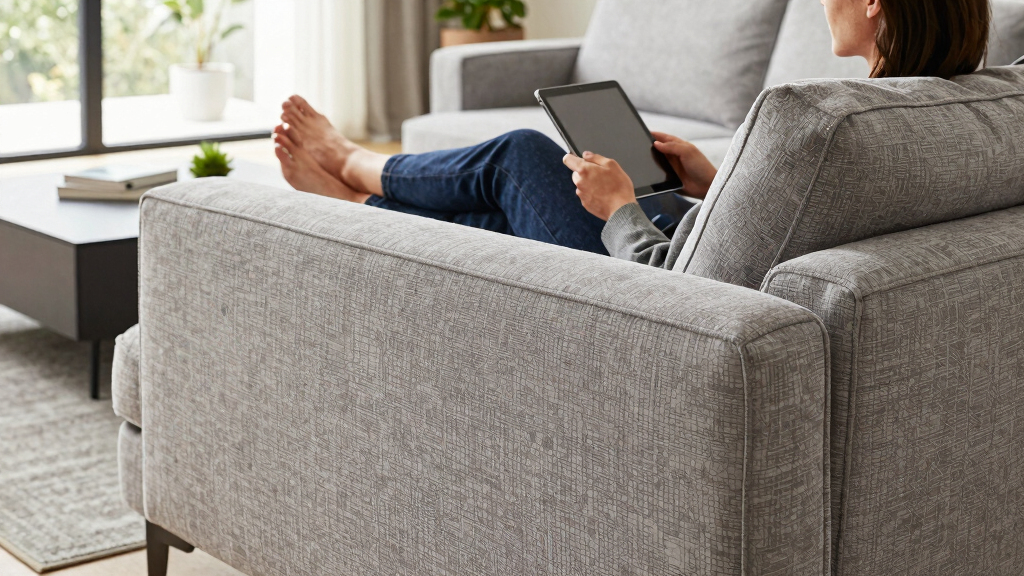 best performance fabric sectional