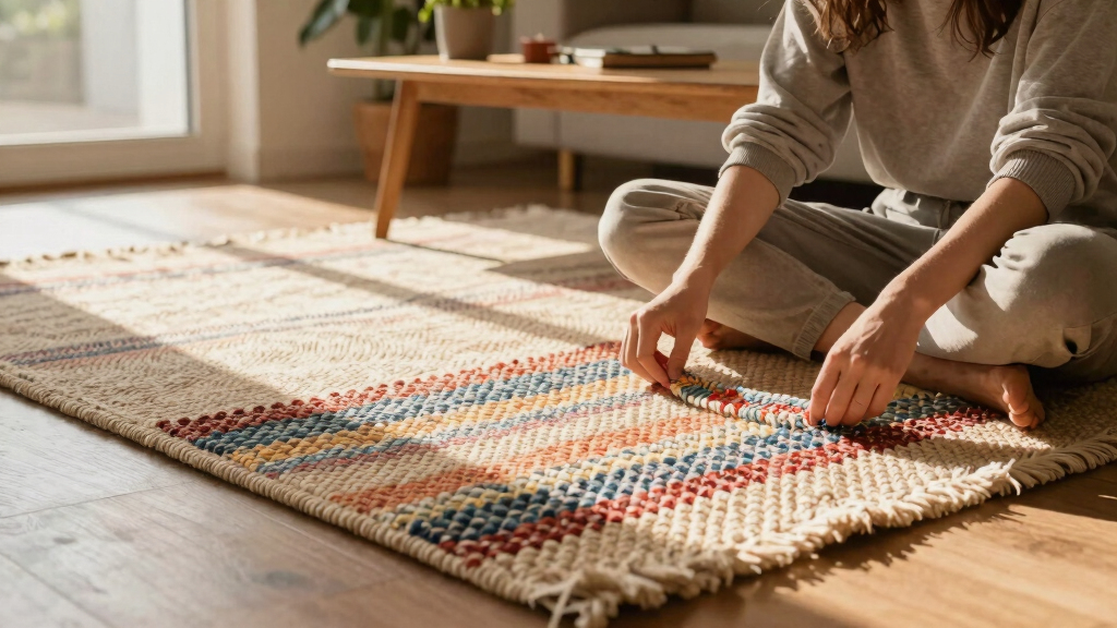 best flatweave wool rug