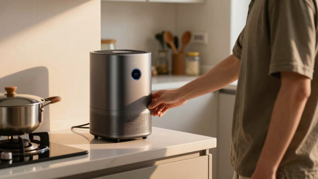 best smoke eater air purifier for limited counter space