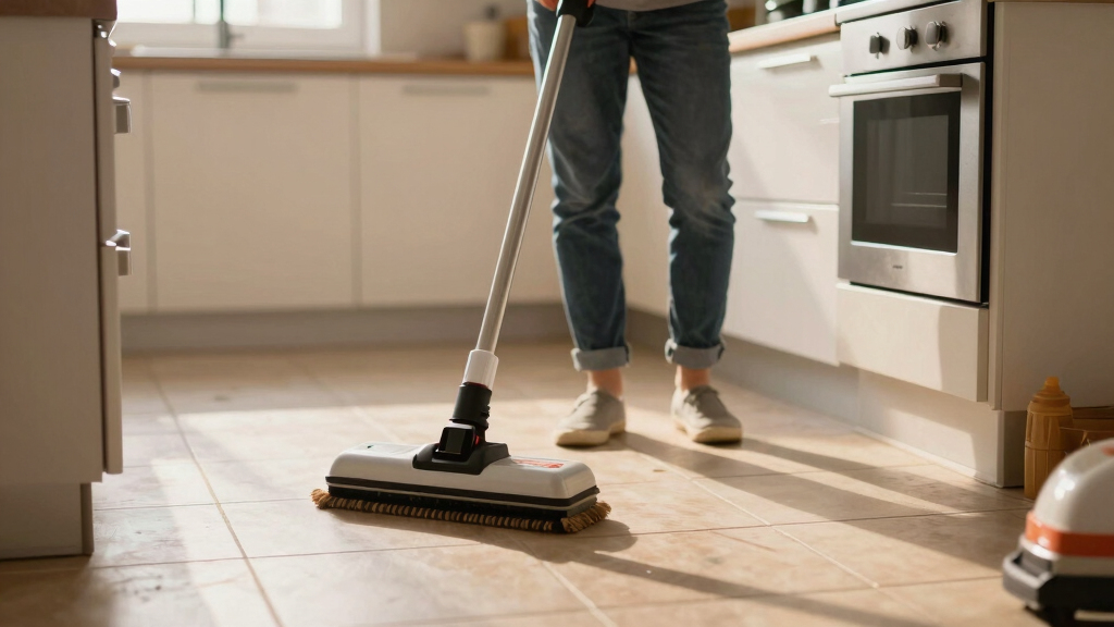 best cordless floor scrubber machine for tile grout