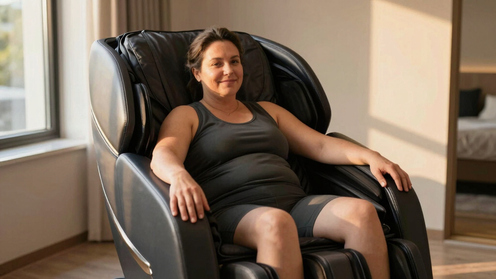 best massage chair for larger framed adults