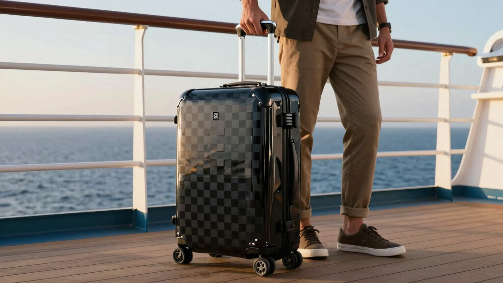 best luxury checked luggage for long cruises