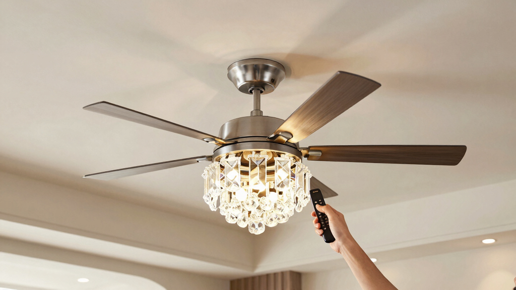 best ceiling fan chandelier combo