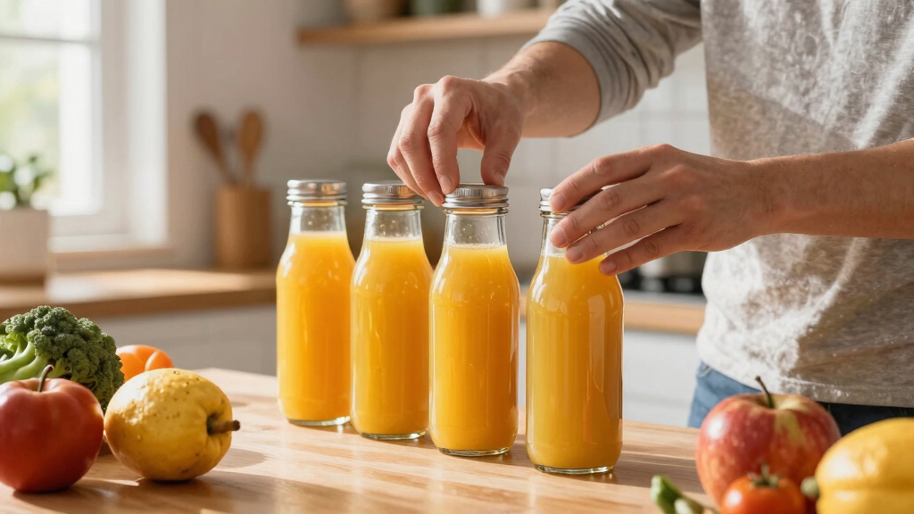 best glass juice bottles with lids