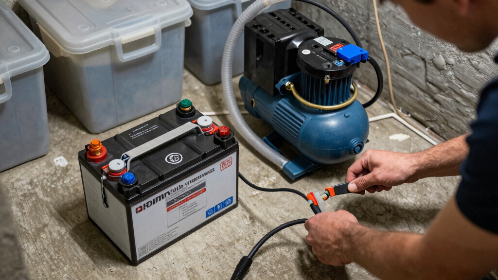 best battery backup sump pump combo