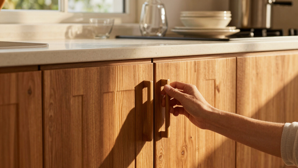 best buffet cabinet with fluted doors