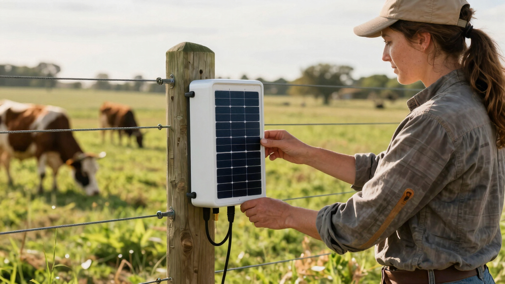 best livestock solar fence charger