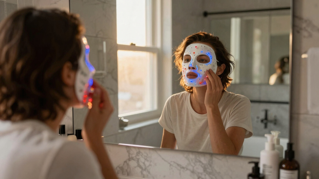 best LED face mask for acne