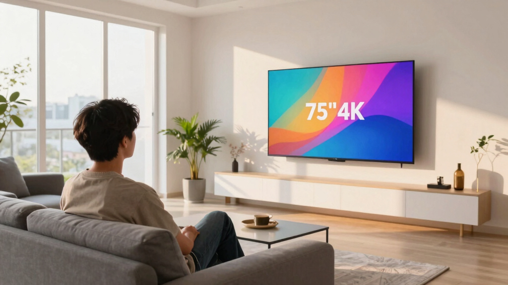 best 75 inch 4K TV for bright room