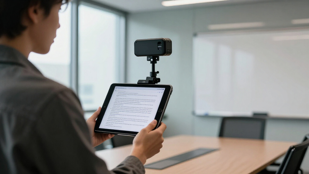 teleprompter tablets