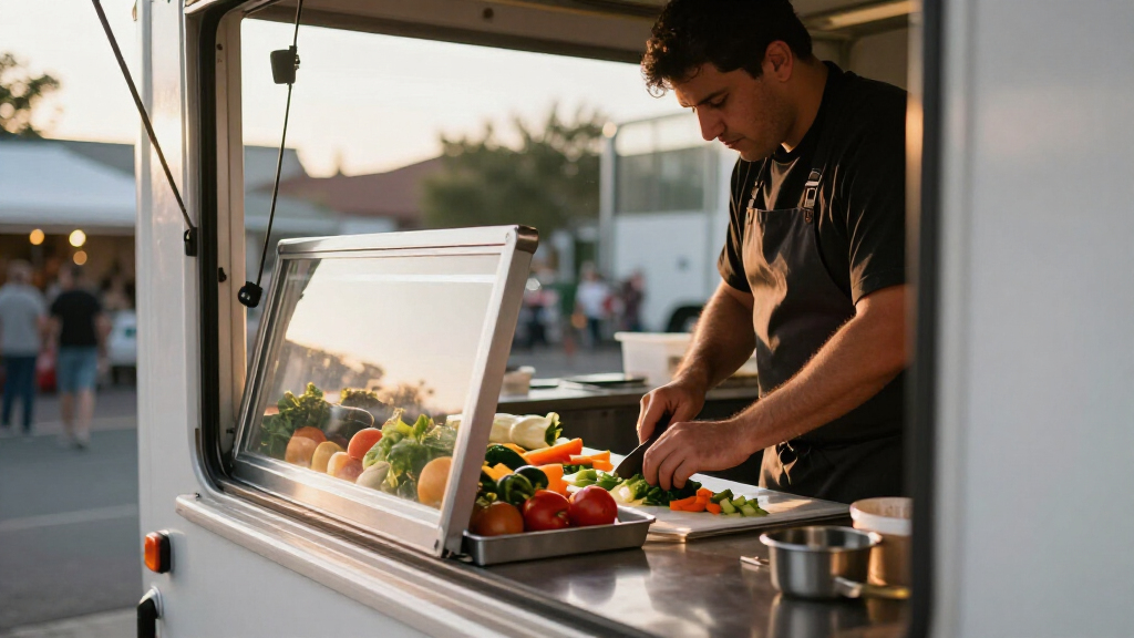 best refrigerated prep tables for food trucks