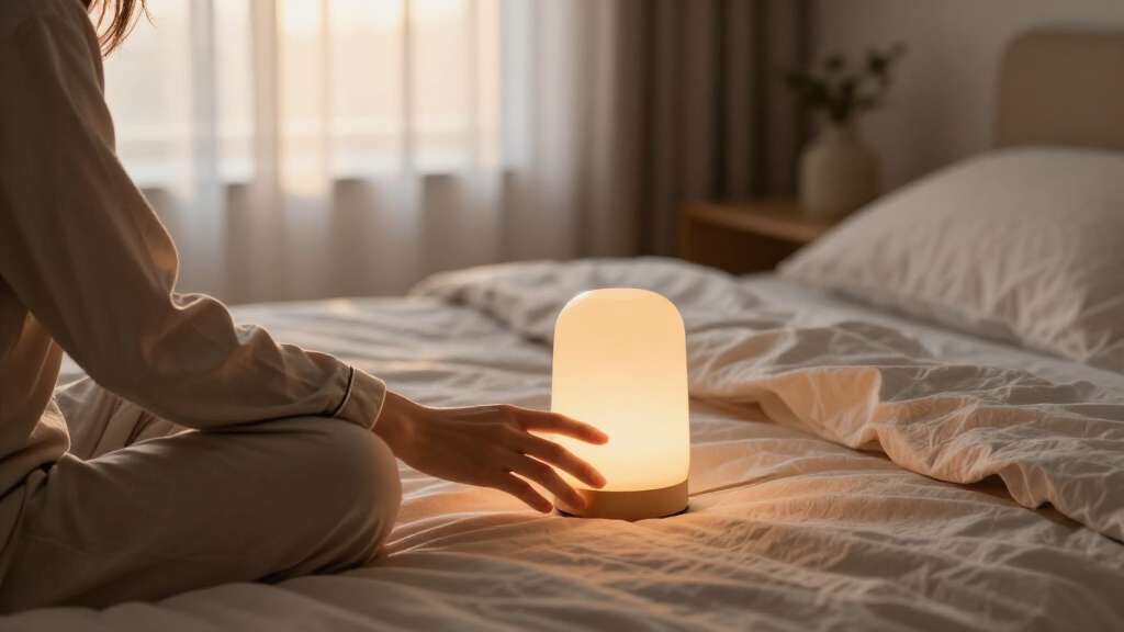 smart bedside lamp sunrise