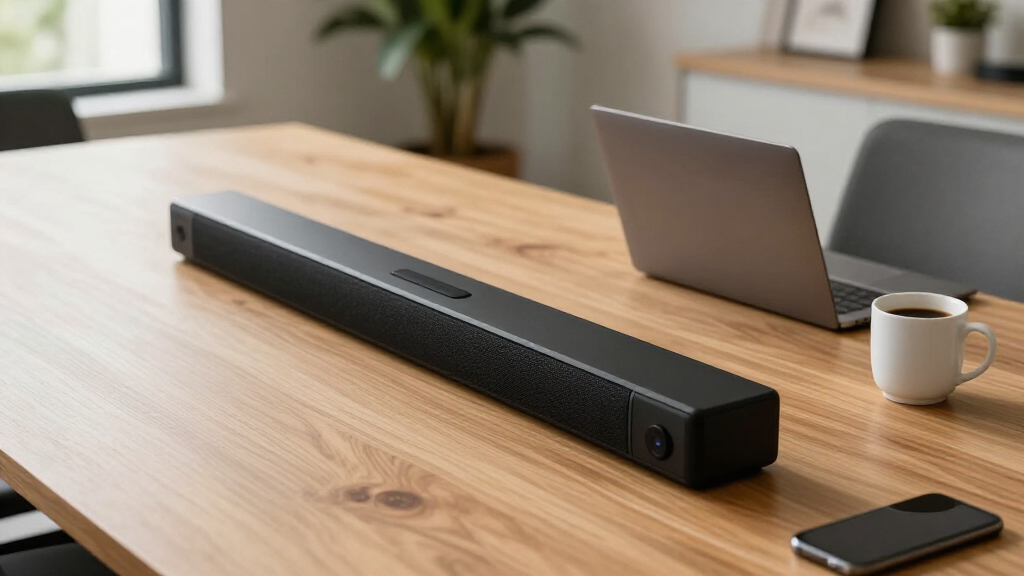 best meeting room soundbar with camera
