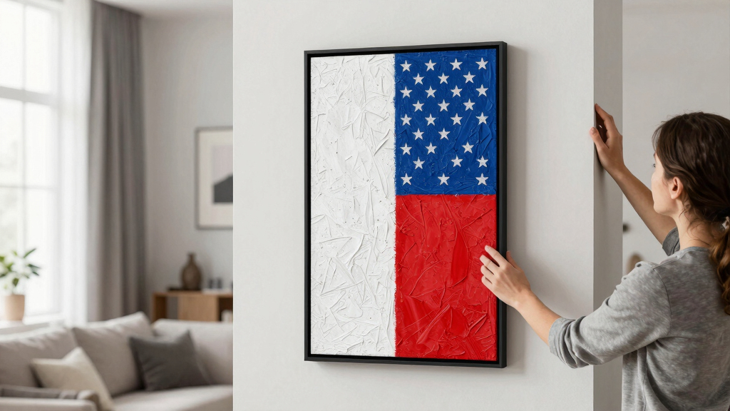 patriotic indoor wall art