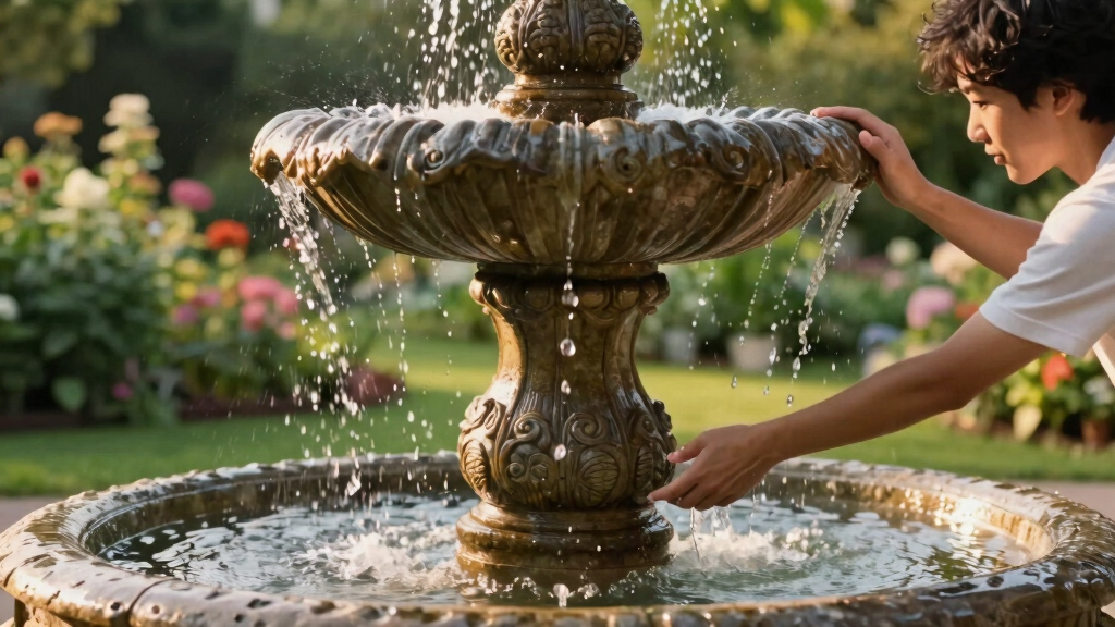 best garden water fountains