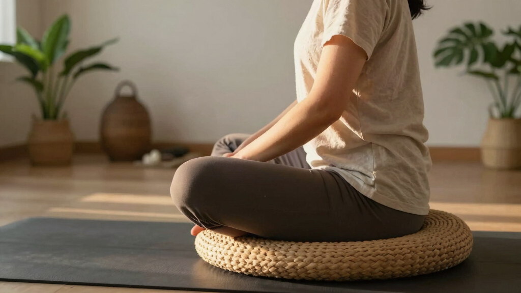 meditation cushions and bolsters