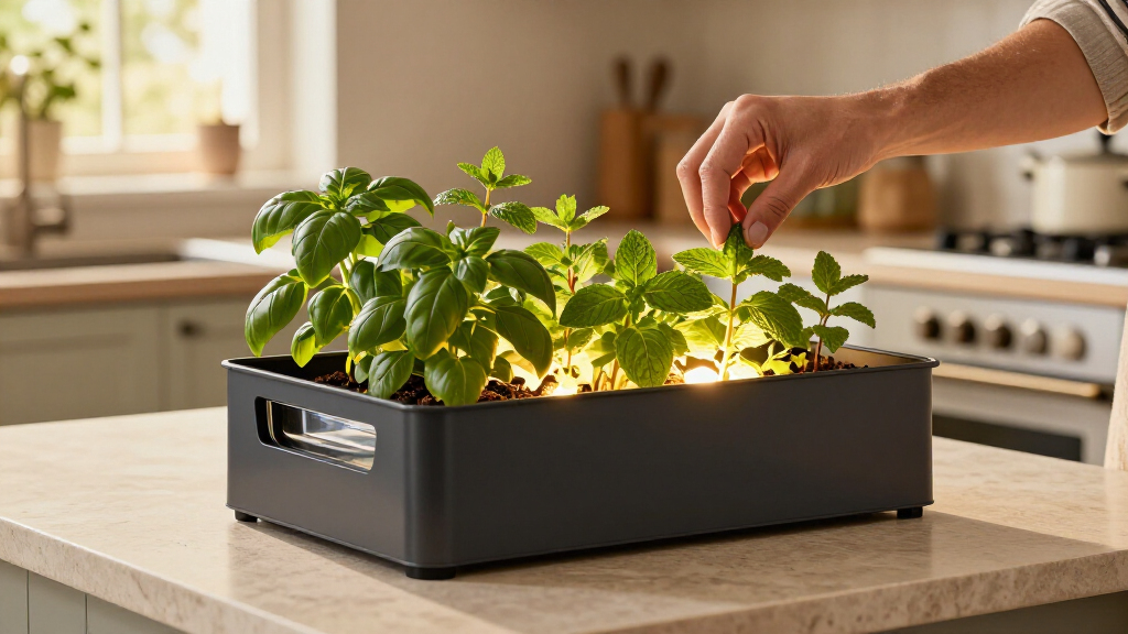 smart indoor herb garden systems premium
